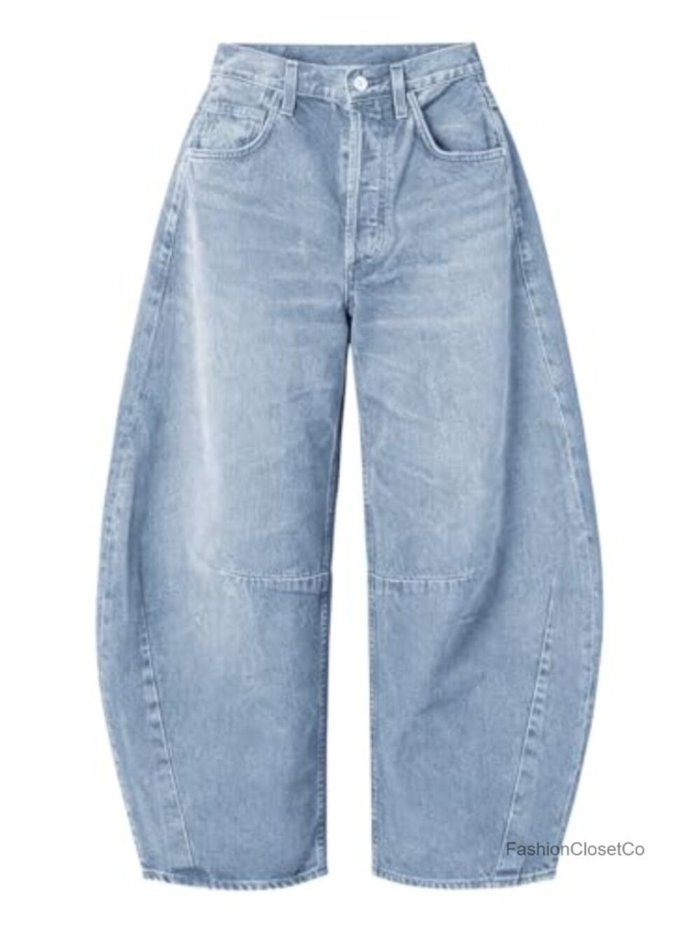 Barrel Jeans Women Y2K Boyfriend Baggy Wide Leg Mid Rise Stretchy Denim Pants